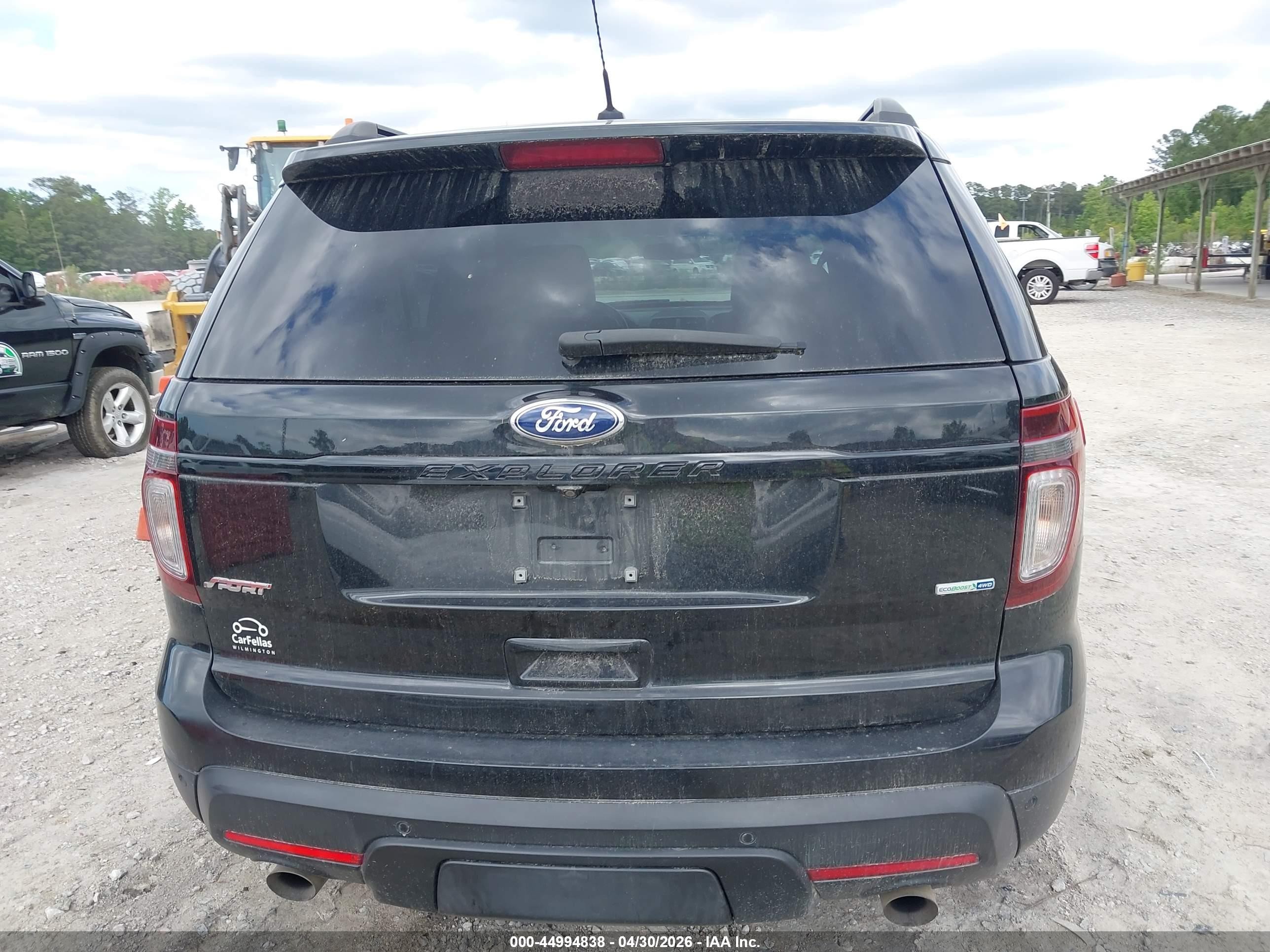 2015 Ford Explorer Sport Черный vin: 1FM5K8GT0FGA53033