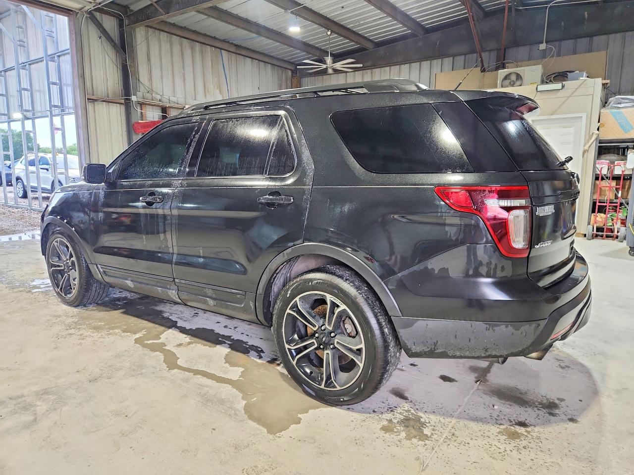 2015 Ford Explorer Sport Black vin: 1FM5K8GT0FGA68115
