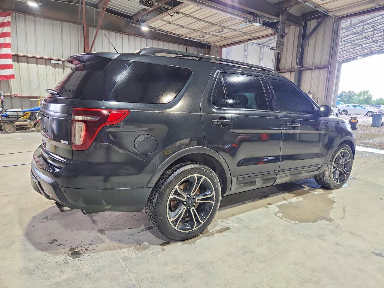 2015 Ford Explorer Sport Black vin: 1FM5K8GT0FGA68115