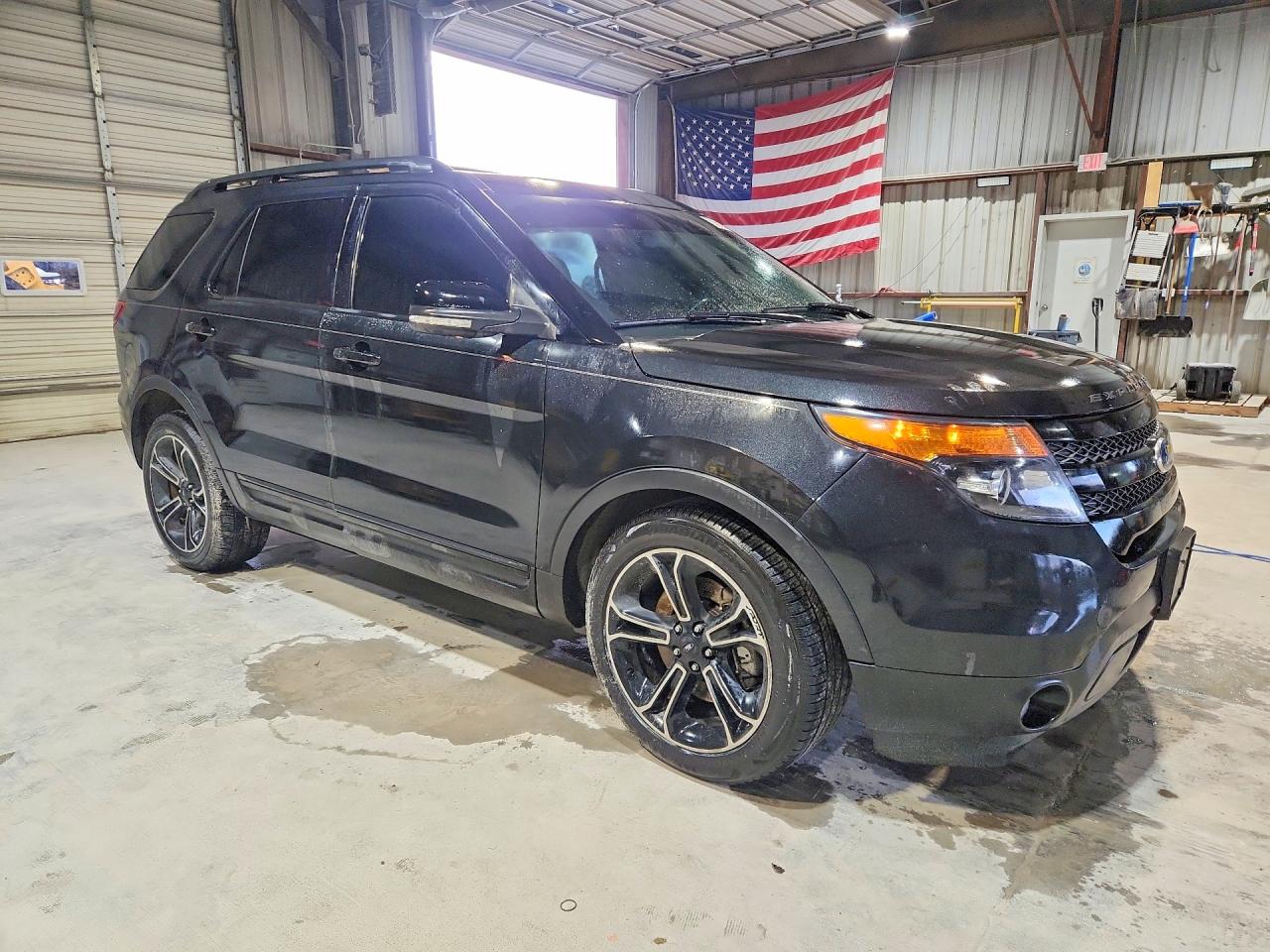 2015 Ford Explorer Sport Black vin: 1FM5K8GT0FGA68115