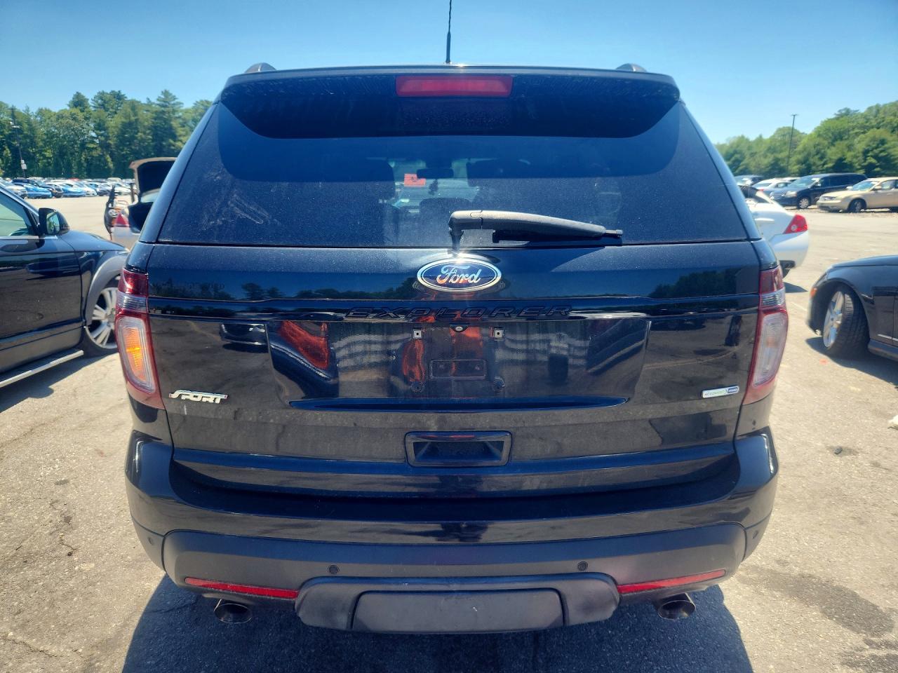 2015 Ford Explorer Sport Black vin: 1FM5K8GT0FGC10933