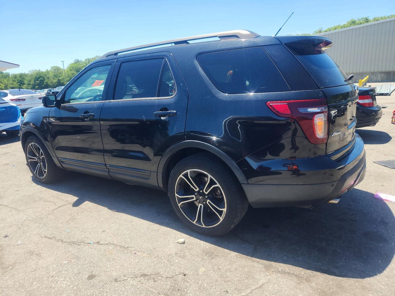 2015 Ford Explorer Sport Black vin: 1FM5K8GT0FGC10933