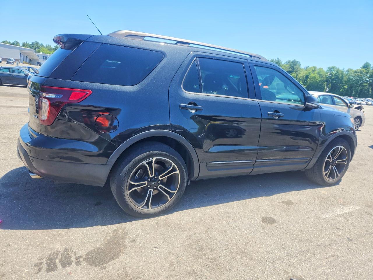 2015 Ford Explorer Sport Black vin: 1FM5K8GT0FGC10933
