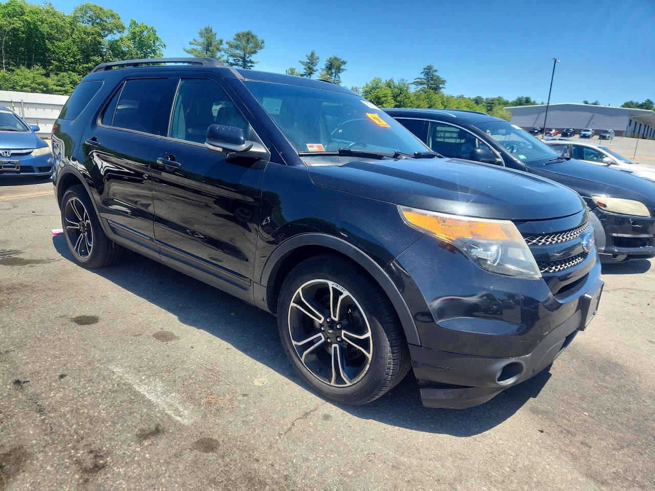 2015 Ford Explorer Sport Black vin: 1FM5K8GT0FGC10933