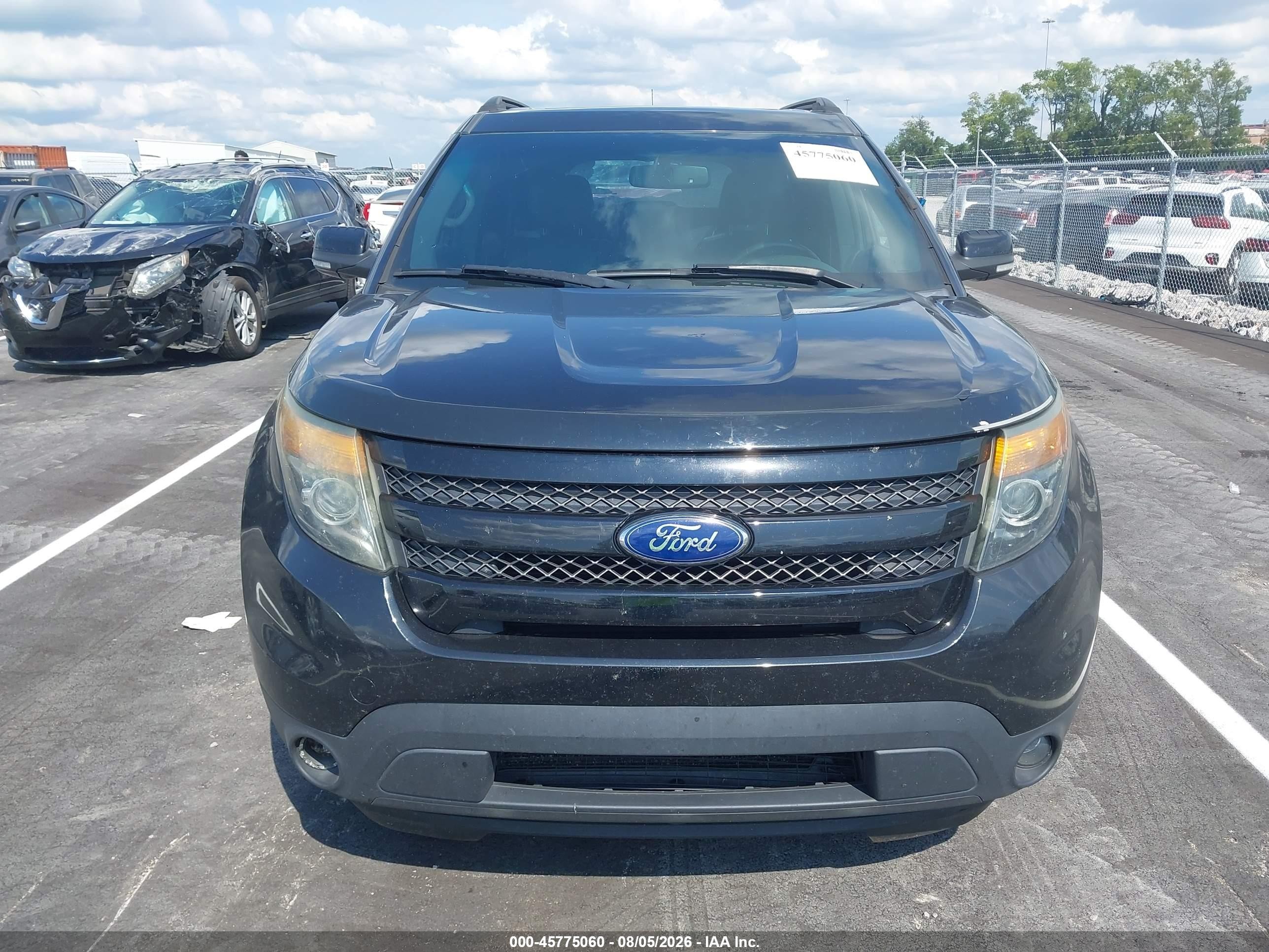 2015 Ford Explorer Sport Черный vin: 1FM5K8GT0FGC12200