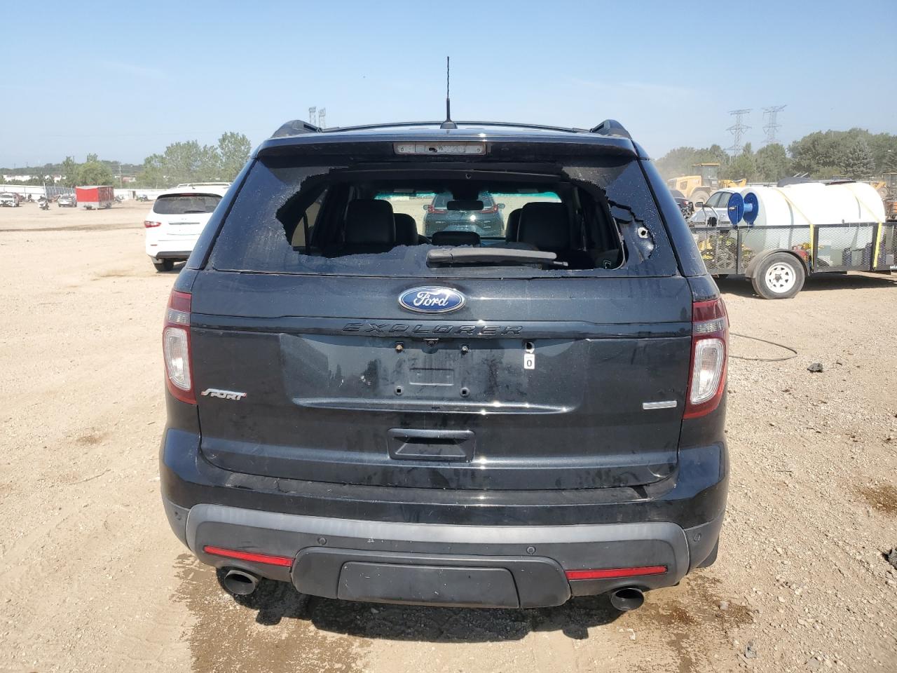 2015 Ford Explorer Sport Black vin: 1FM5K8GT0FGC32530