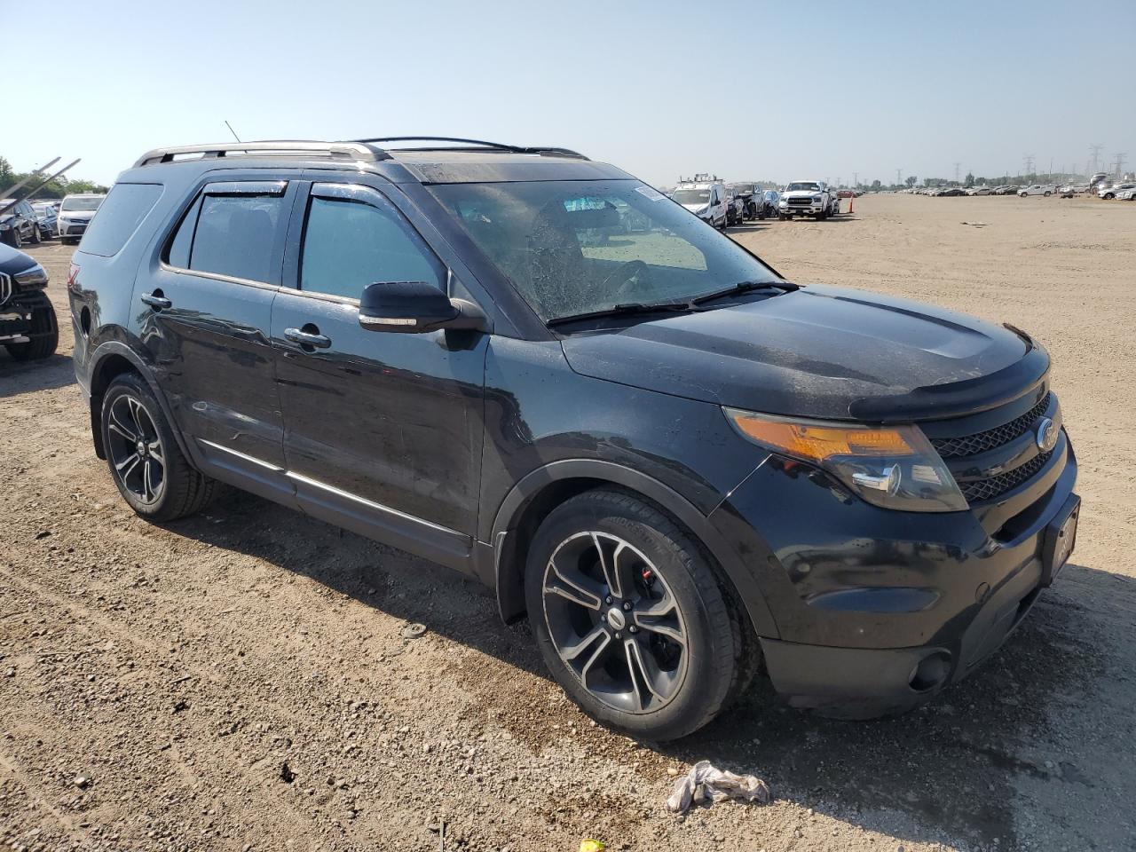 2015 Ford Explorer Sport Black vin: 1FM5K8GT0FGC32530