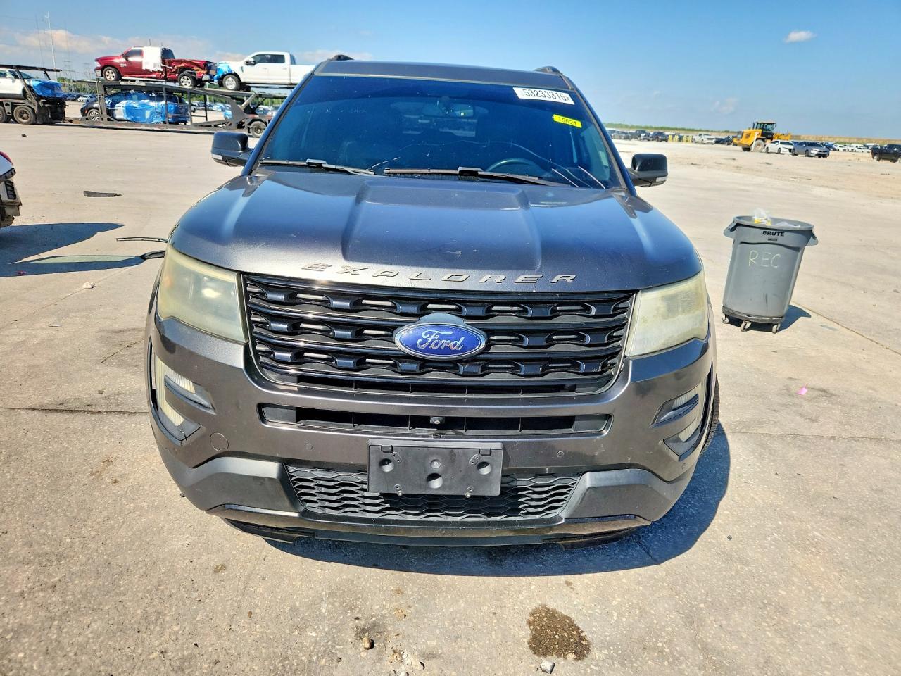 2016 Ford Explorer Sport Charcoal vin: 1FM5K8GT0GGB79328