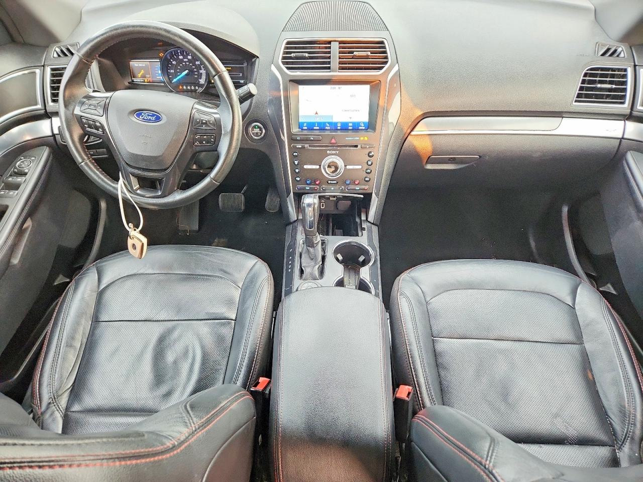 2018 Ford Explorer Sport Black vin: 1FM5K8GT0JGC82269
