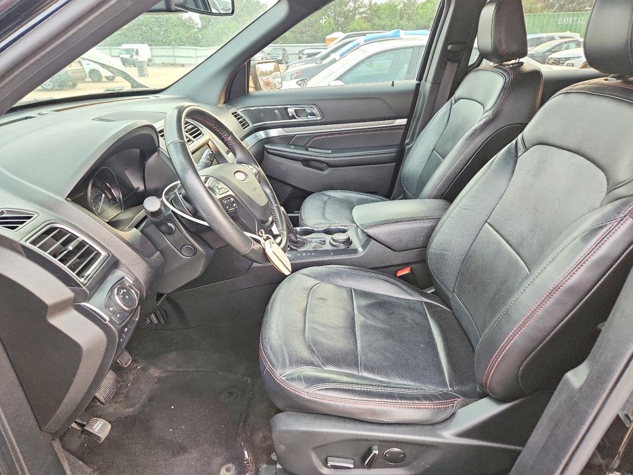 2018 Ford Explorer Sport Black vin: 1FM5K8GT0JGC82269