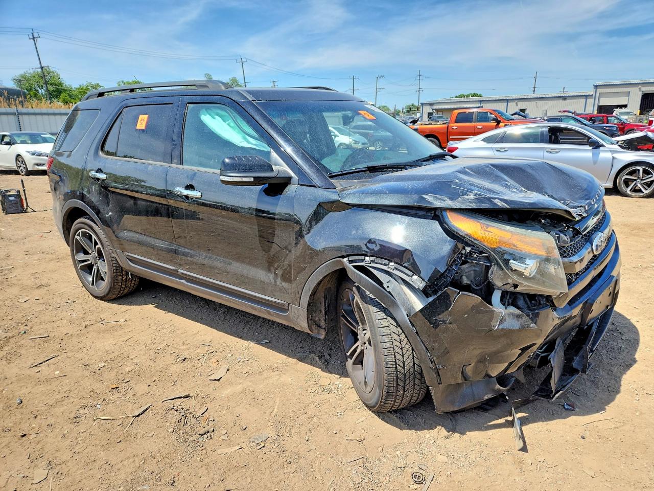 2013 Ford Explorer Sport Black vin: 1FM5K8GT1DGC58776