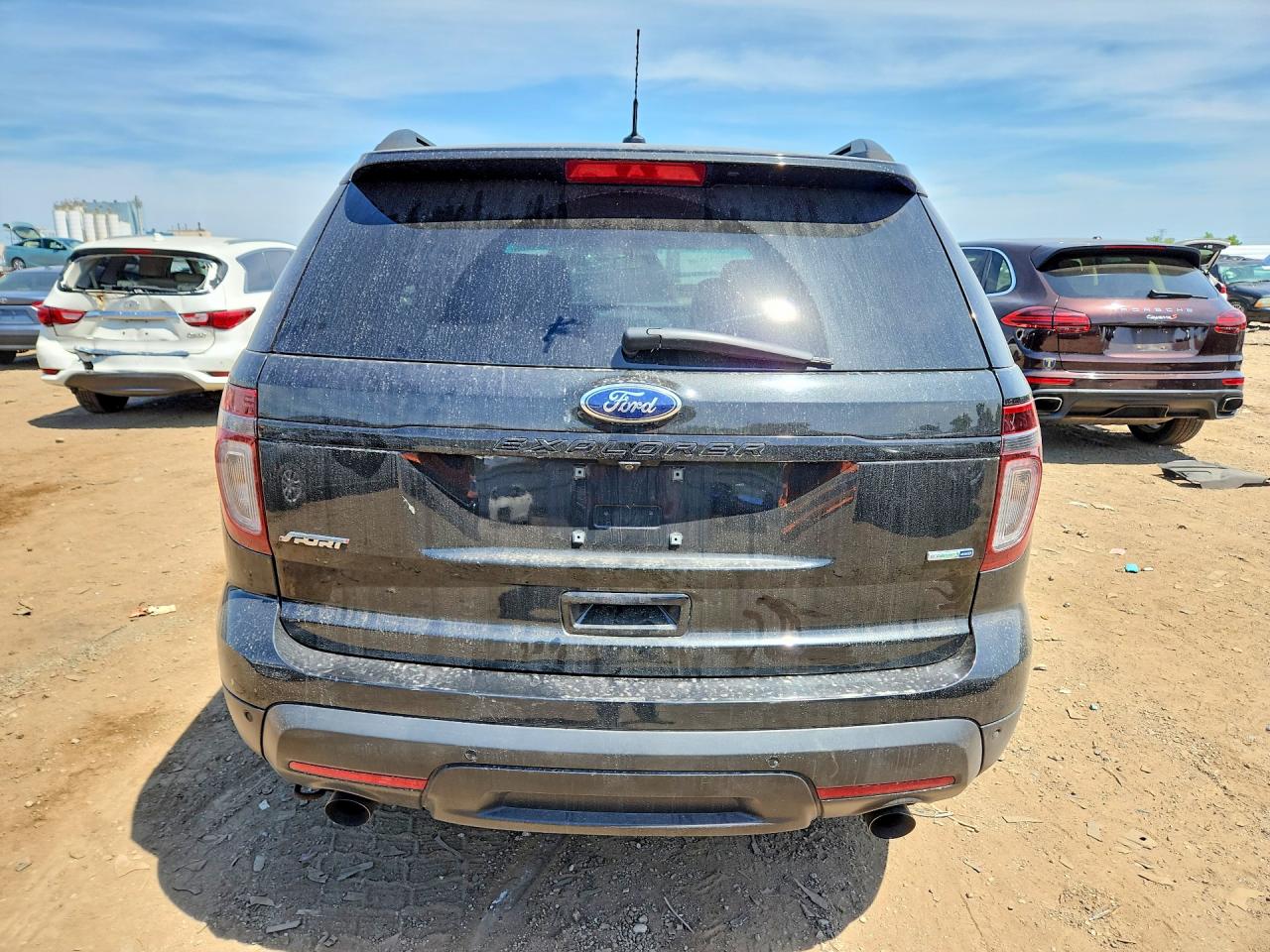 2013 Ford Explorer Sport Black vin: 1FM5K8GT1DGC58776