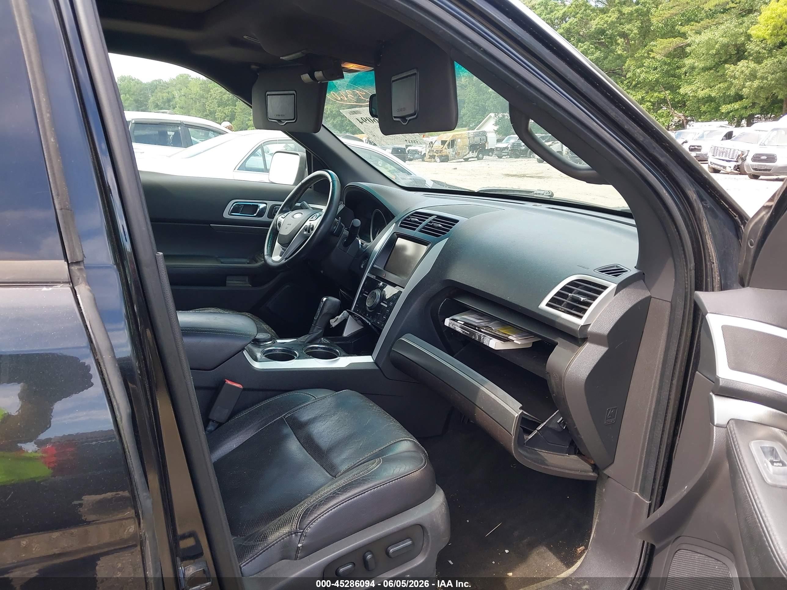 2013 Ford Explorer Sport Black vin: 1FM5K8GT1DGC85993