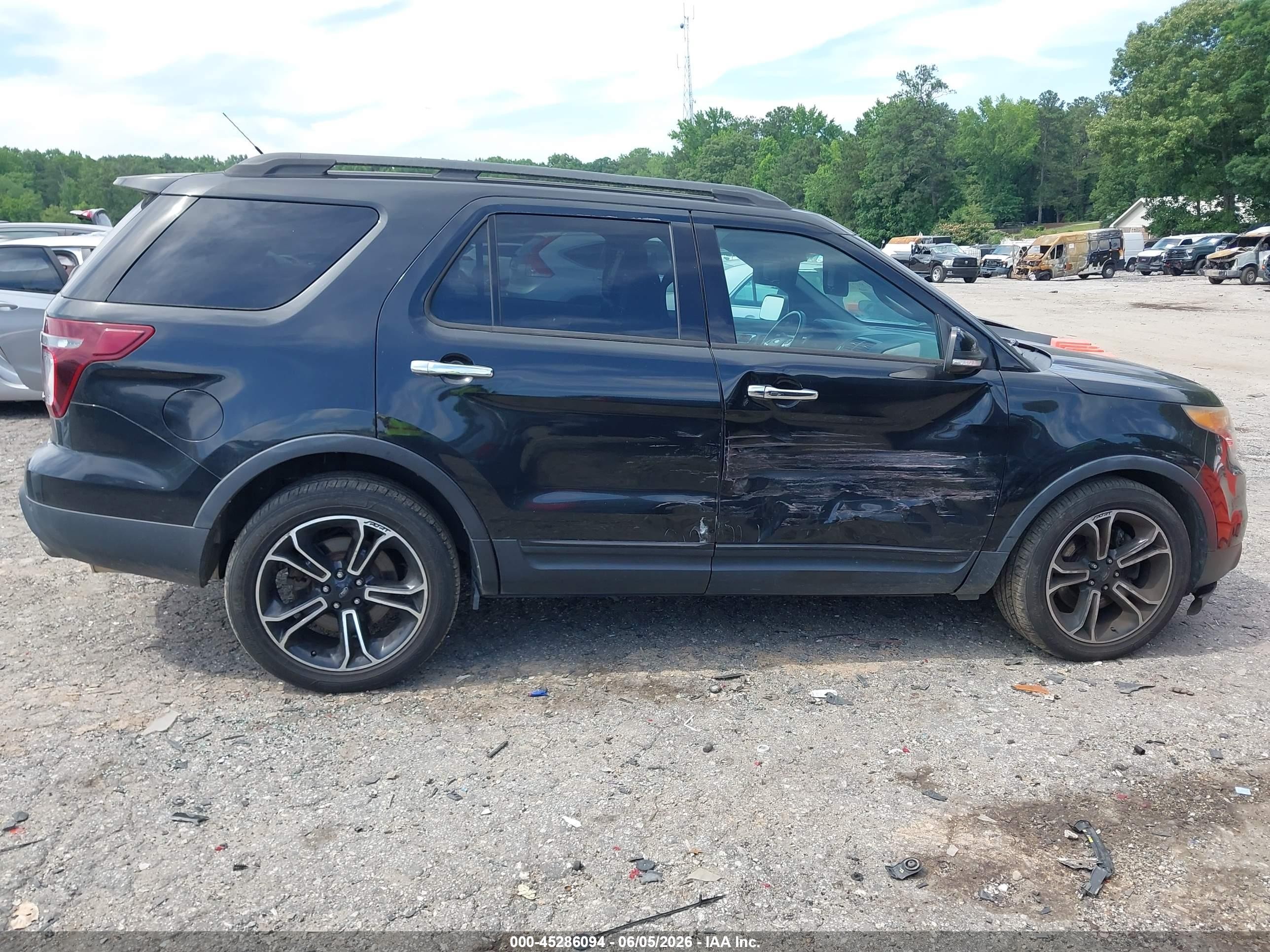 2013 Ford Explorer Sport Black vin: 1FM5K8GT1DGC85993