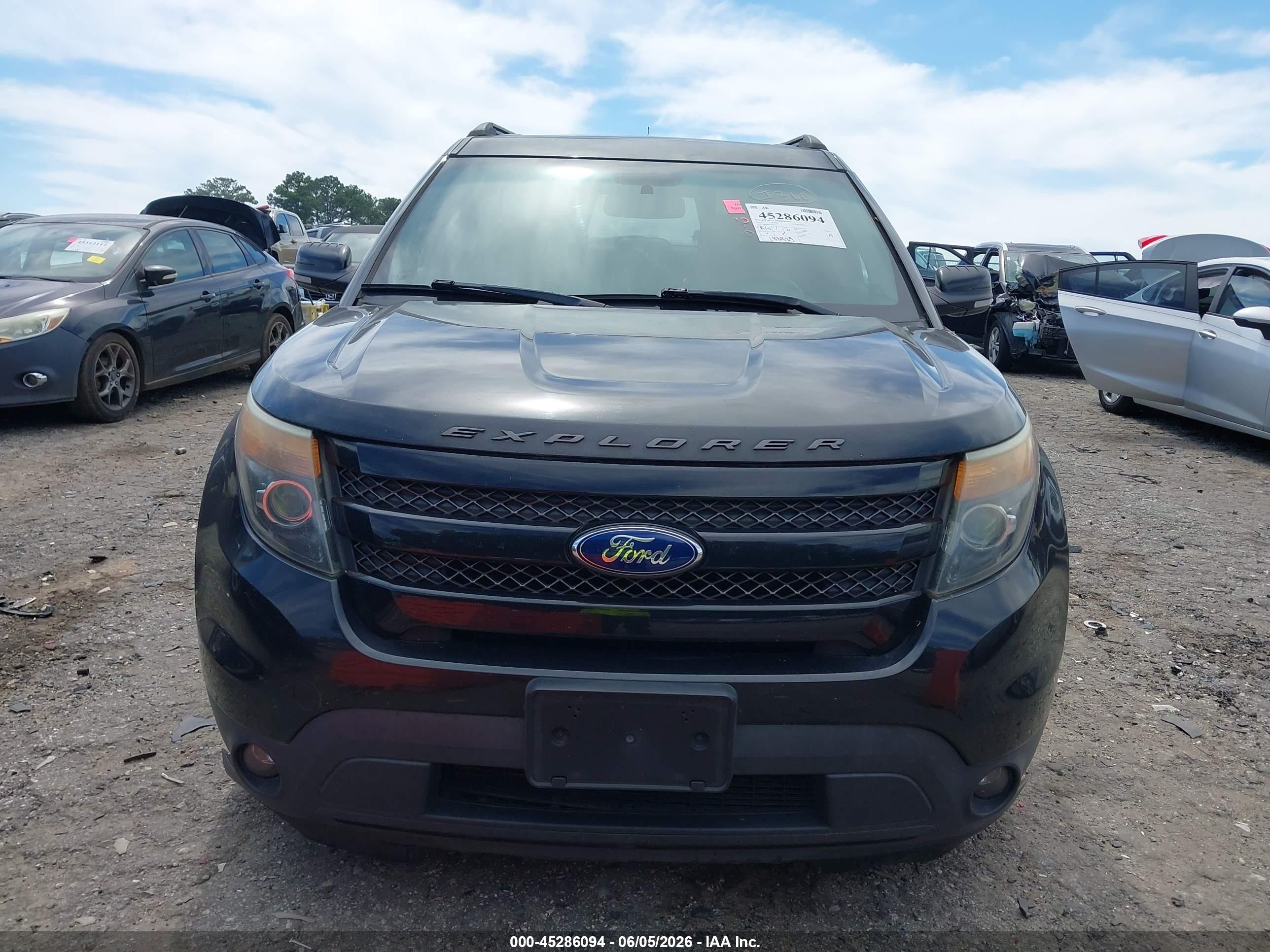 2013 Ford Explorer Sport Black vin: 1FM5K8GT1DGC85993