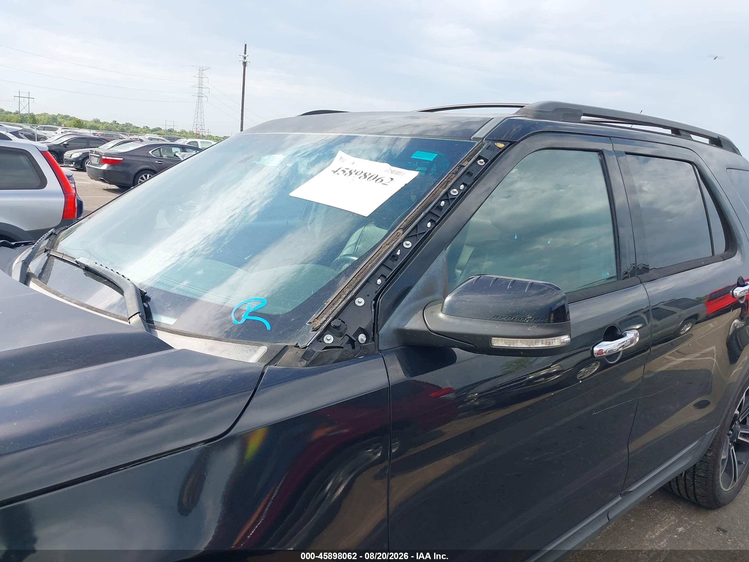2014 Ford Explorer Sport Black vin: 1FM5K8GT1EGA07550