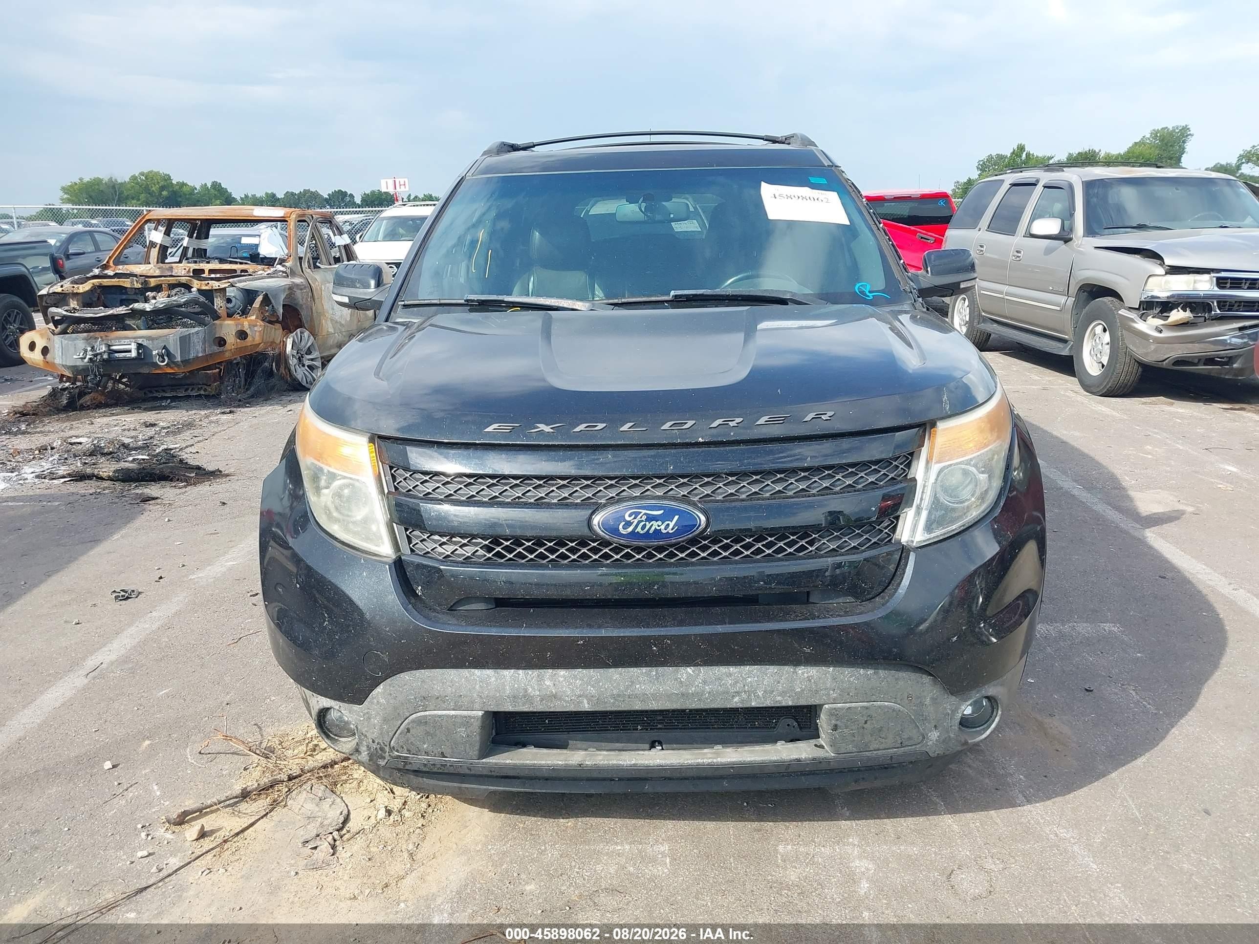 2014 Ford Explorer Sport Black vin: 1FM5K8GT1EGA07550