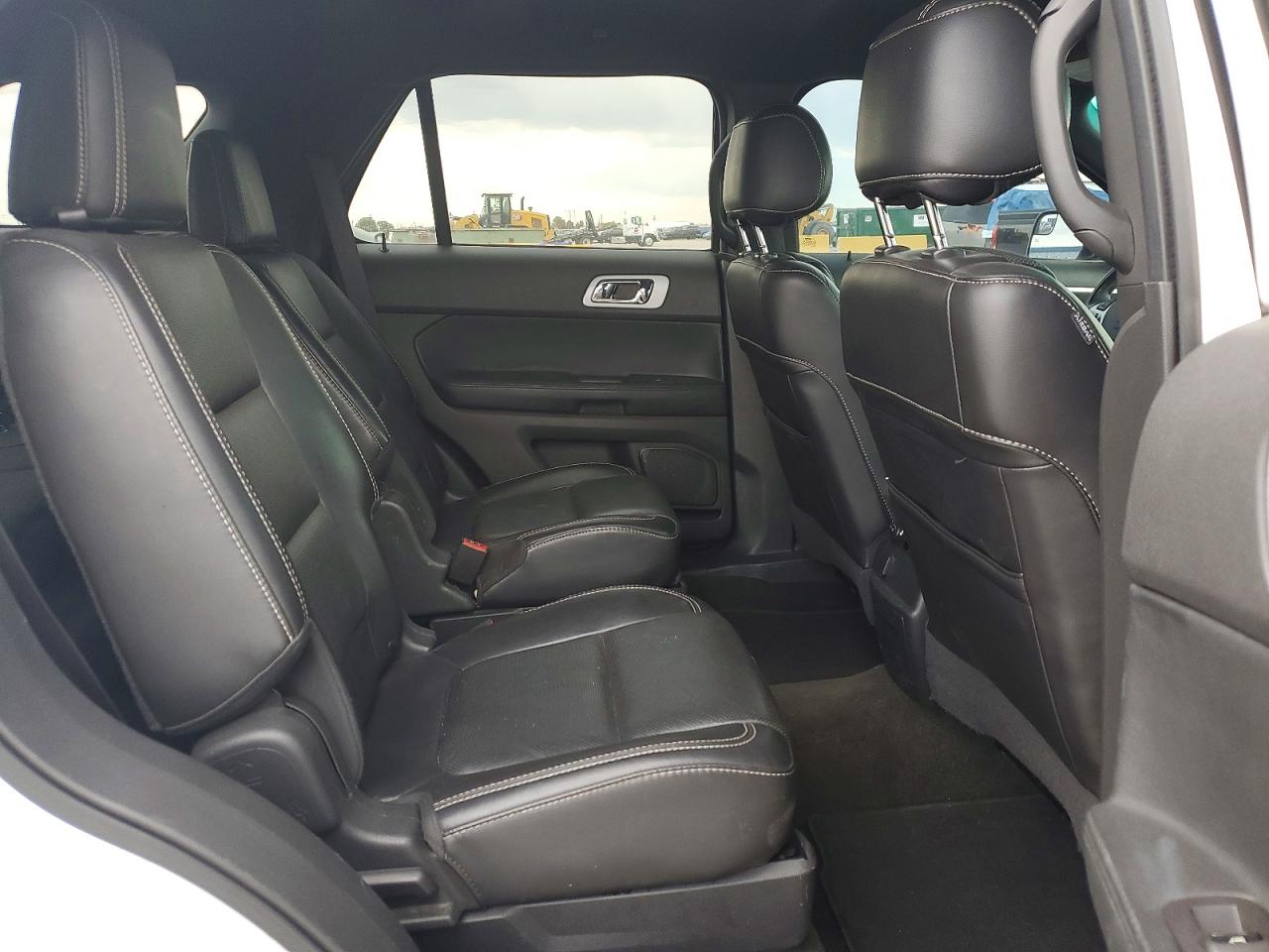 2014 Ford Explorer Sport White vin: 1FM5K8GT1EGA22758