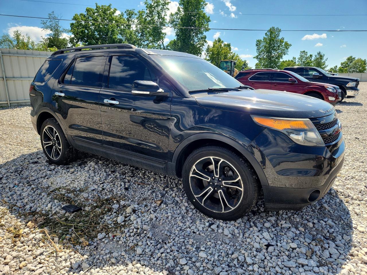 2014 Ford Explorer Sport Black vin: 1FM5K8GT1EGA29404