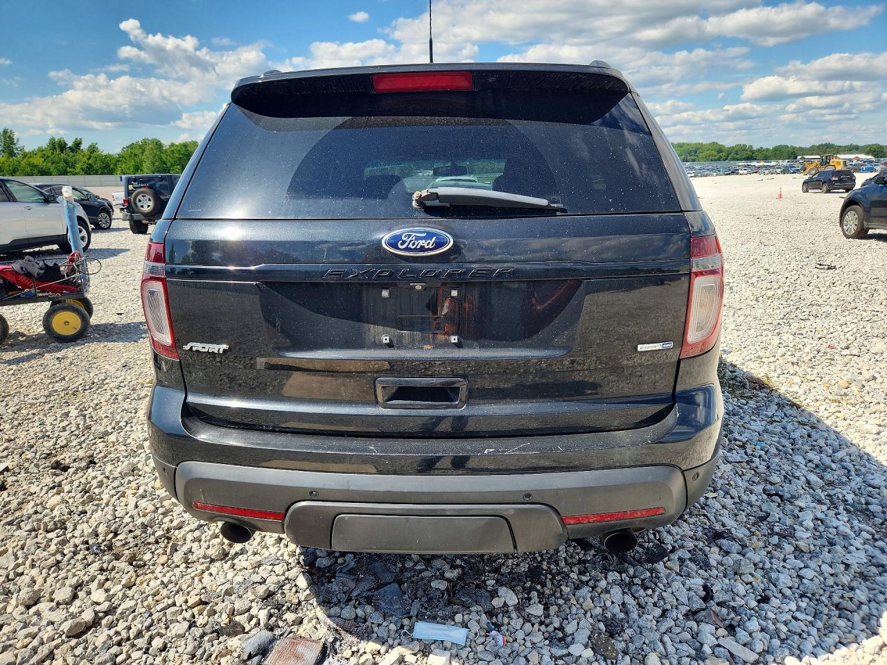 2014 Ford Explorer Sport Black vin: 1FM5K8GT1EGA29404