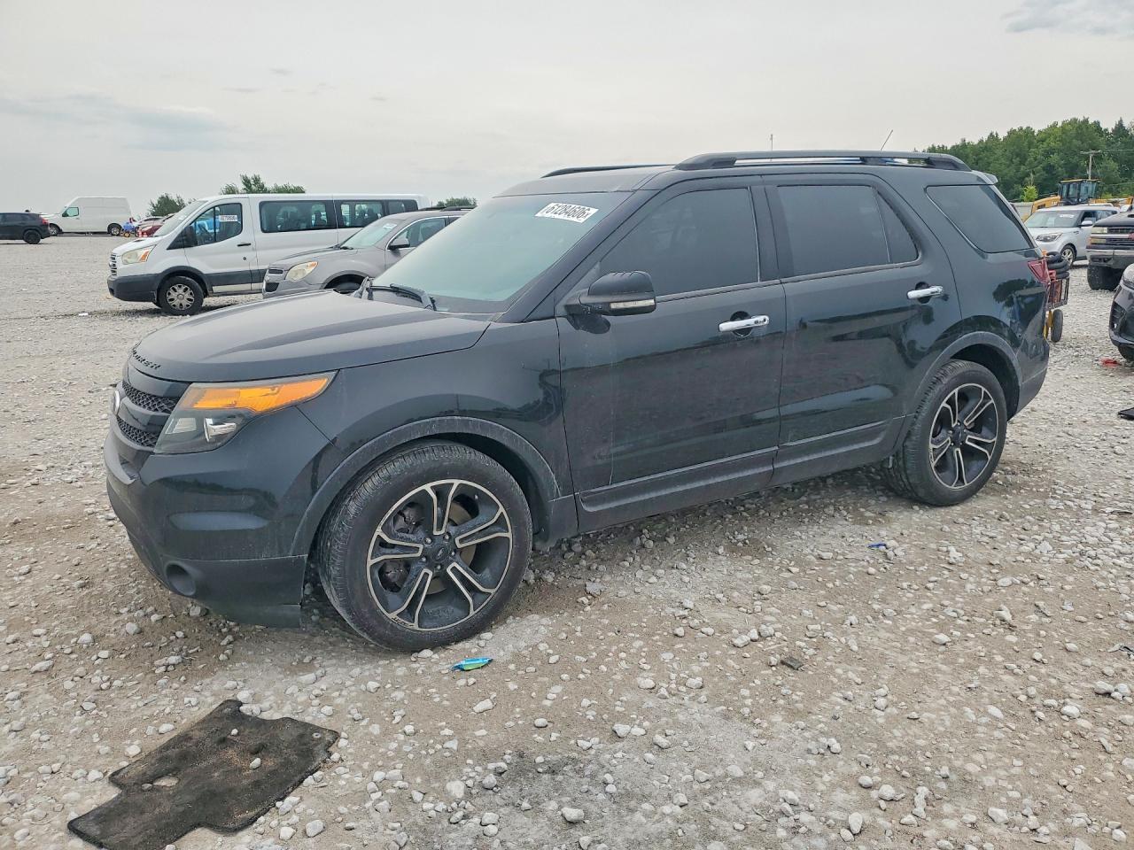 2014 Ford Explorer Sport Black vin: 1FM5K8GT1EGA29404