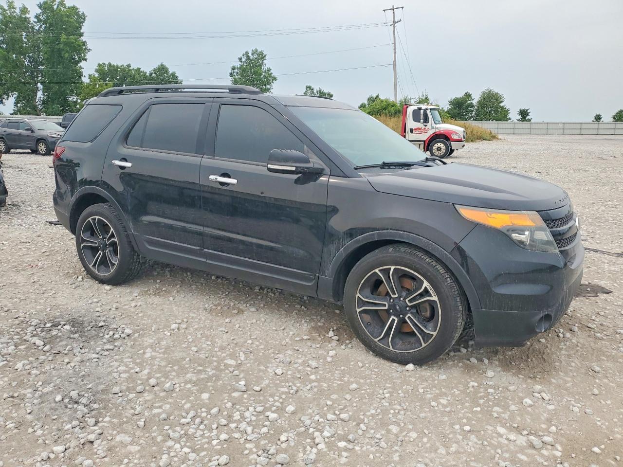 2014 Ford Explorer Sport Черный vin: 1FM5K8GT1EGA29404