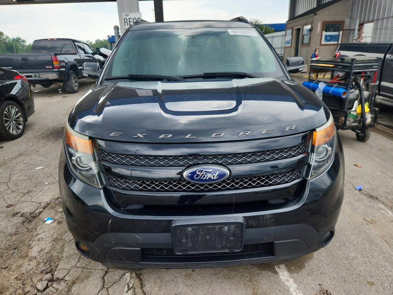 2014 Ford Explorer Sport Black vin: 1FM5K8GT1EGA79087
