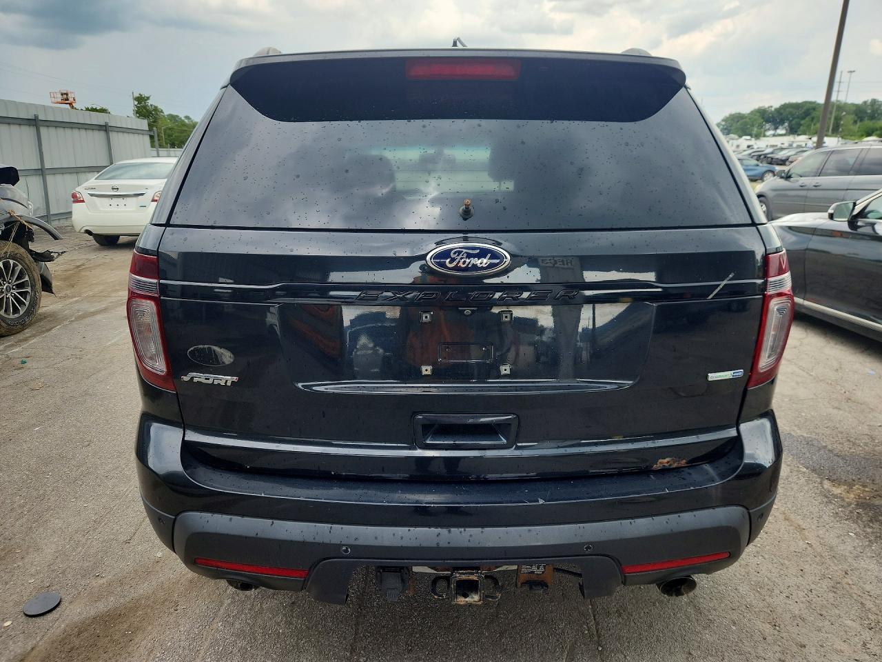 2014 Ford Explorer Sport Black vin: 1FM5K8GT1EGA79087