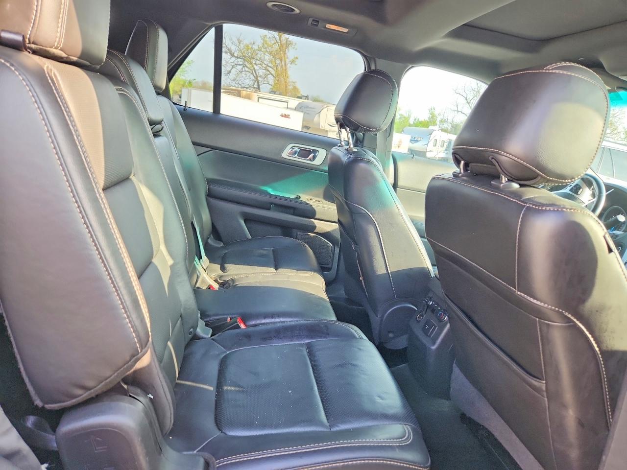 2014 Ford Explorer Sport White vin: 1FM5K8GT1EGA90591