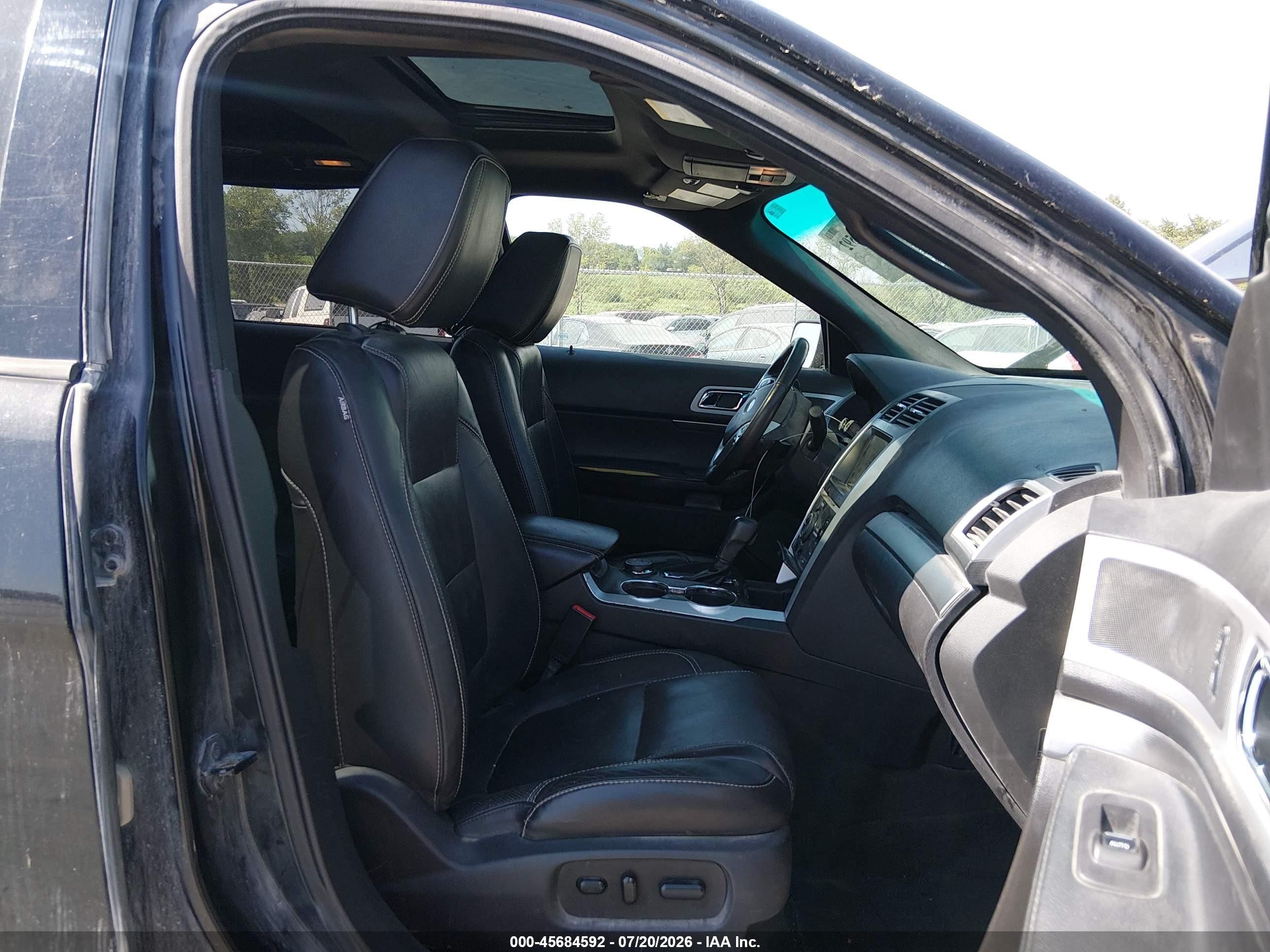 2015 Ford Explorer Sport Black vin: 1FM5K8GT1FGA08800