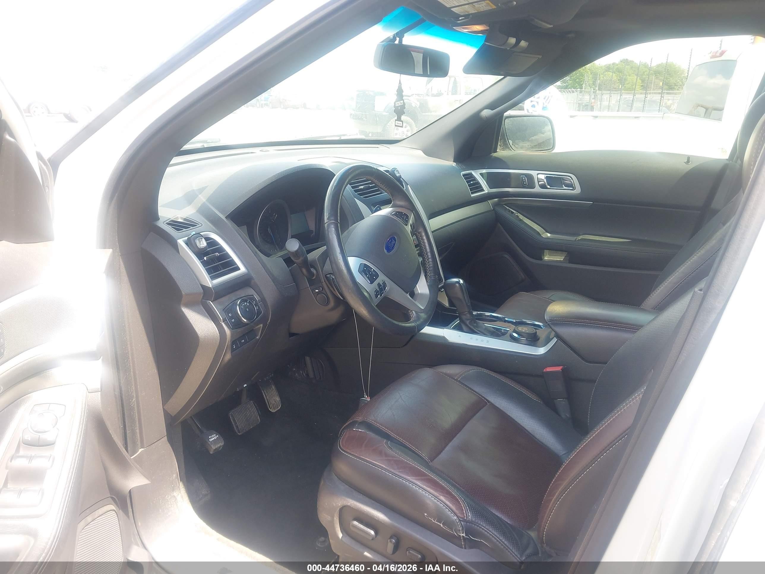 2015 Ford Explorer Sport Белый vin: 1FM5K8GT1FGA19053