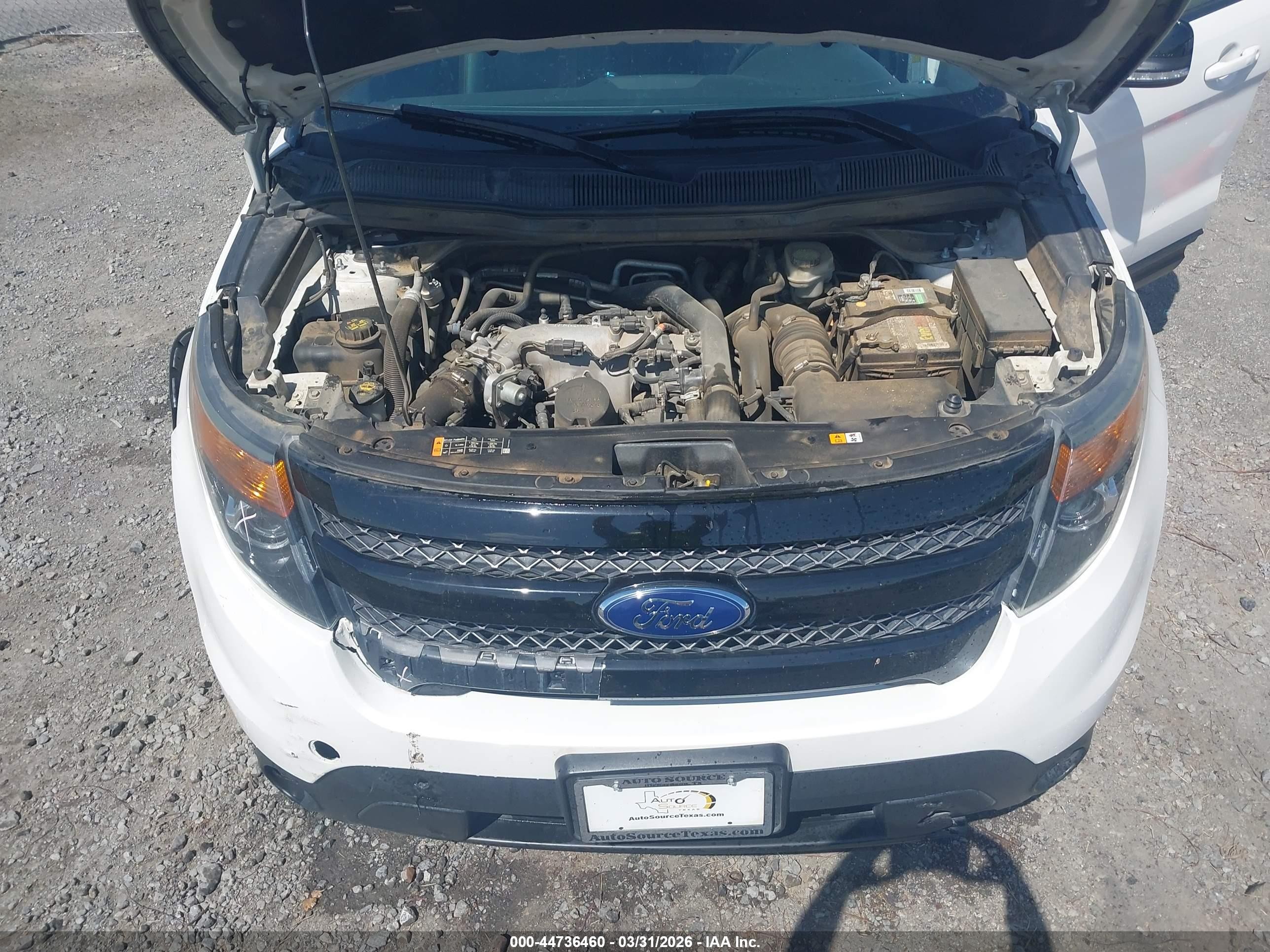 2015 Ford Explorer Sport Белый vin: 1FM5K8GT1FGA19053