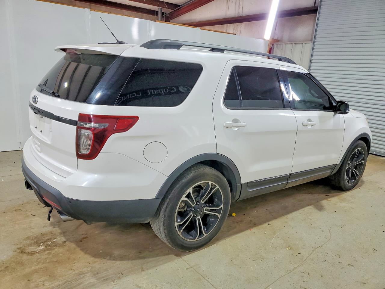 2015 Ford Explorer Sport White vin: 1FM5K8GT1FGA19313