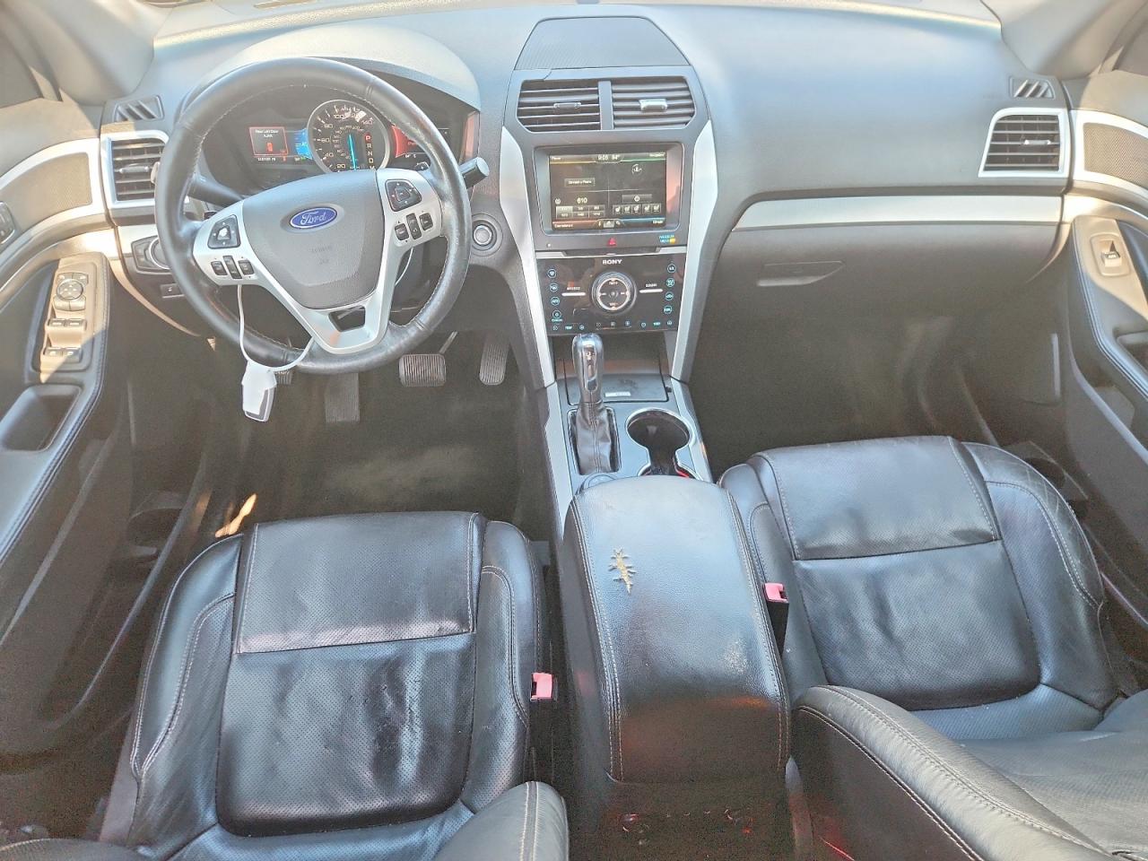 2015 Ford Explorer Sport White vin: 1FM5K8GT1FGA19313