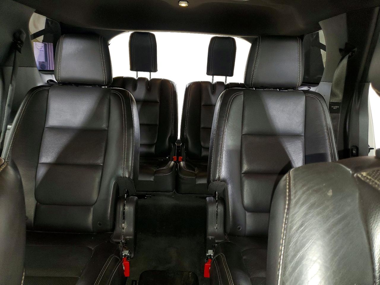 2015 Ford Explorer Sport White vin: 1FM5K8GT1FGA19313