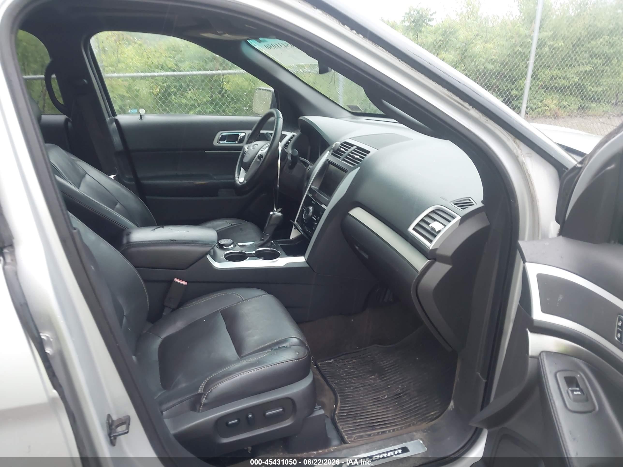 2015 Ford Explorer Sport Серебряный vin: 1FM5K8GT1FGA92004
