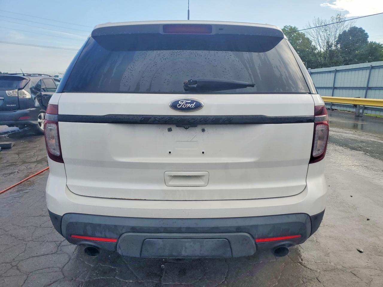 2015 Ford Explorer Sport White vin: 1FM5K8GT1FGC05000