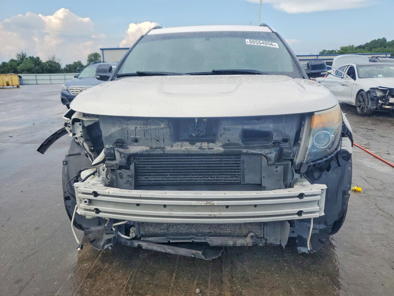 2015 Ford Explorer Sport White vin: 1FM5K8GT1FGC05000