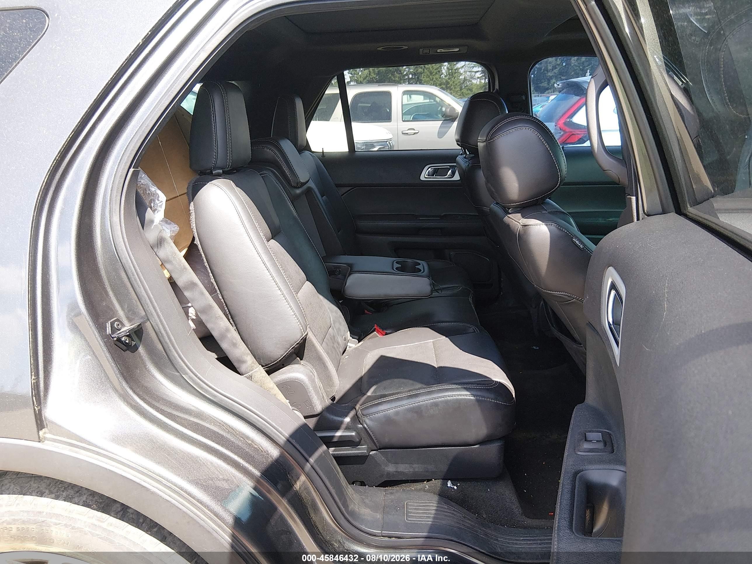 2015 Ford Explorer Sport Gray vin: 1FM5K8GT1FGC25926