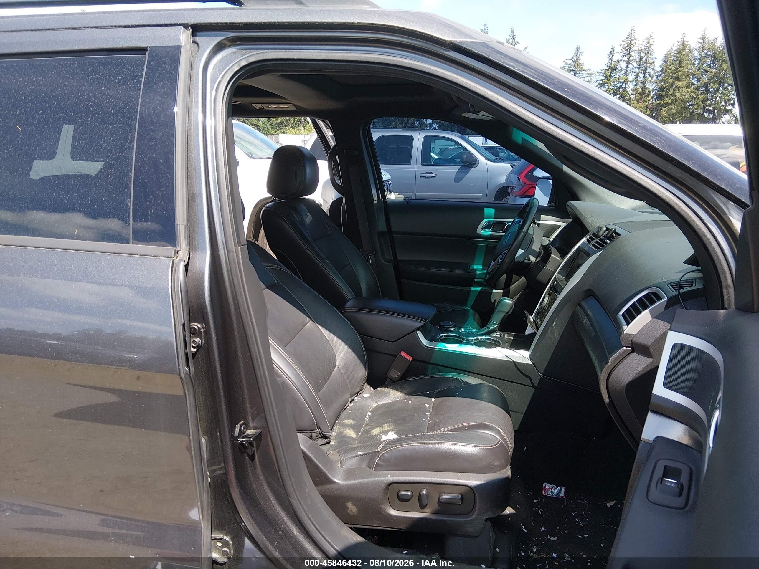 2015 Ford Explorer Sport Gray vin: 1FM5K8GT1FGC25926