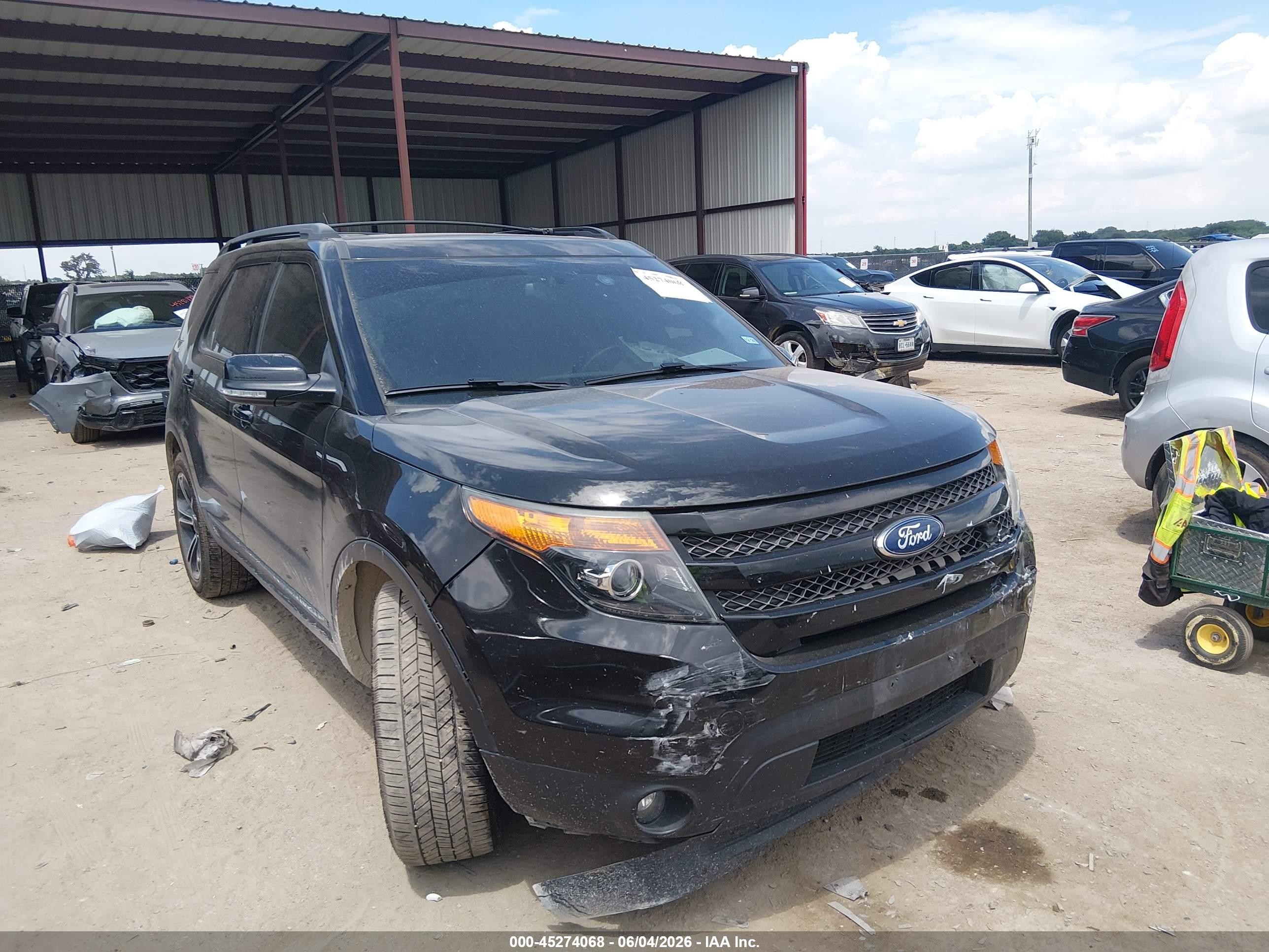 2015 Ford Explorer Sport Black vin: 1FM5K8GT1FGC37266