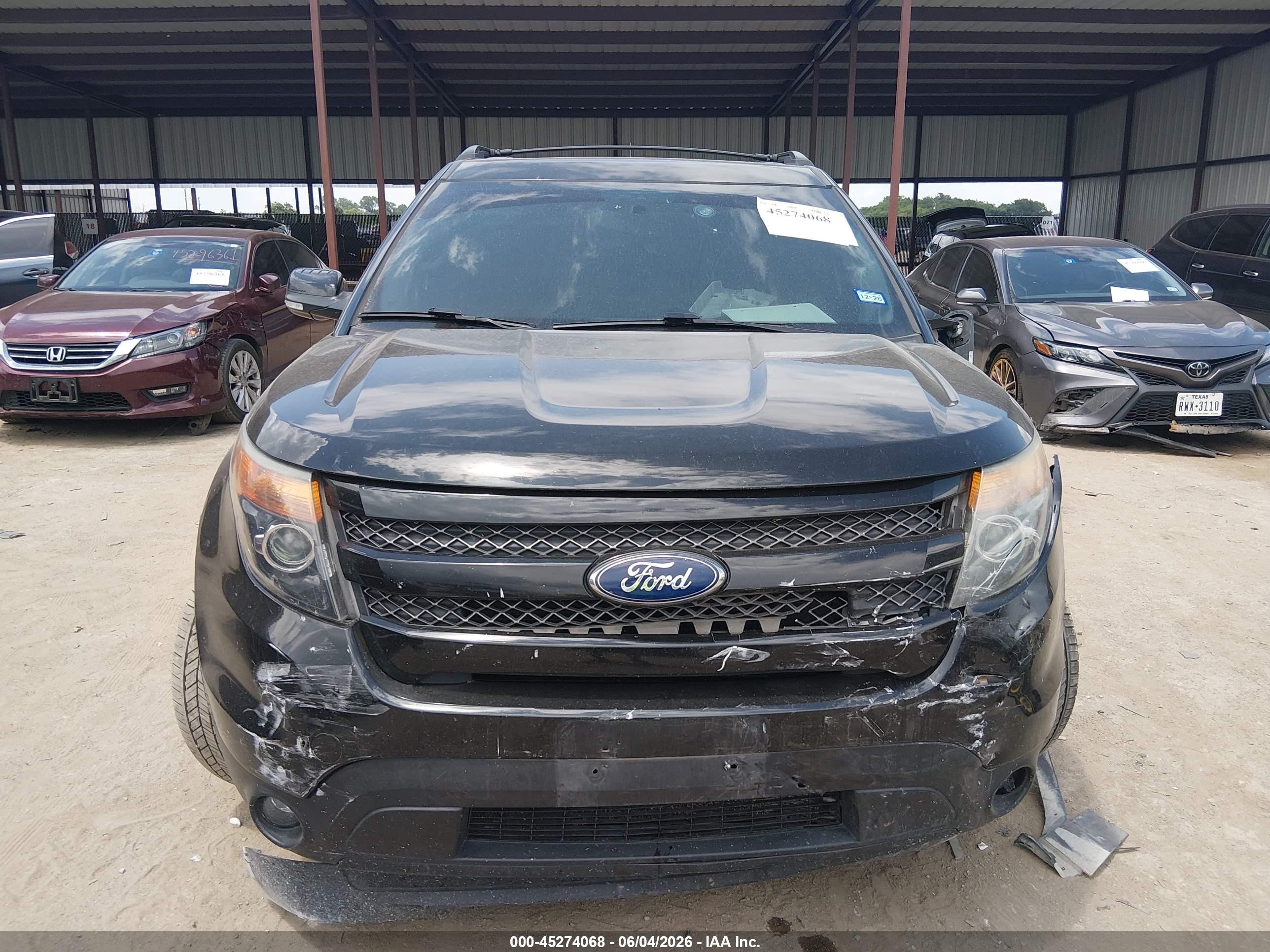2015 Ford Explorer Sport Black vin: 1FM5K8GT1FGC37266