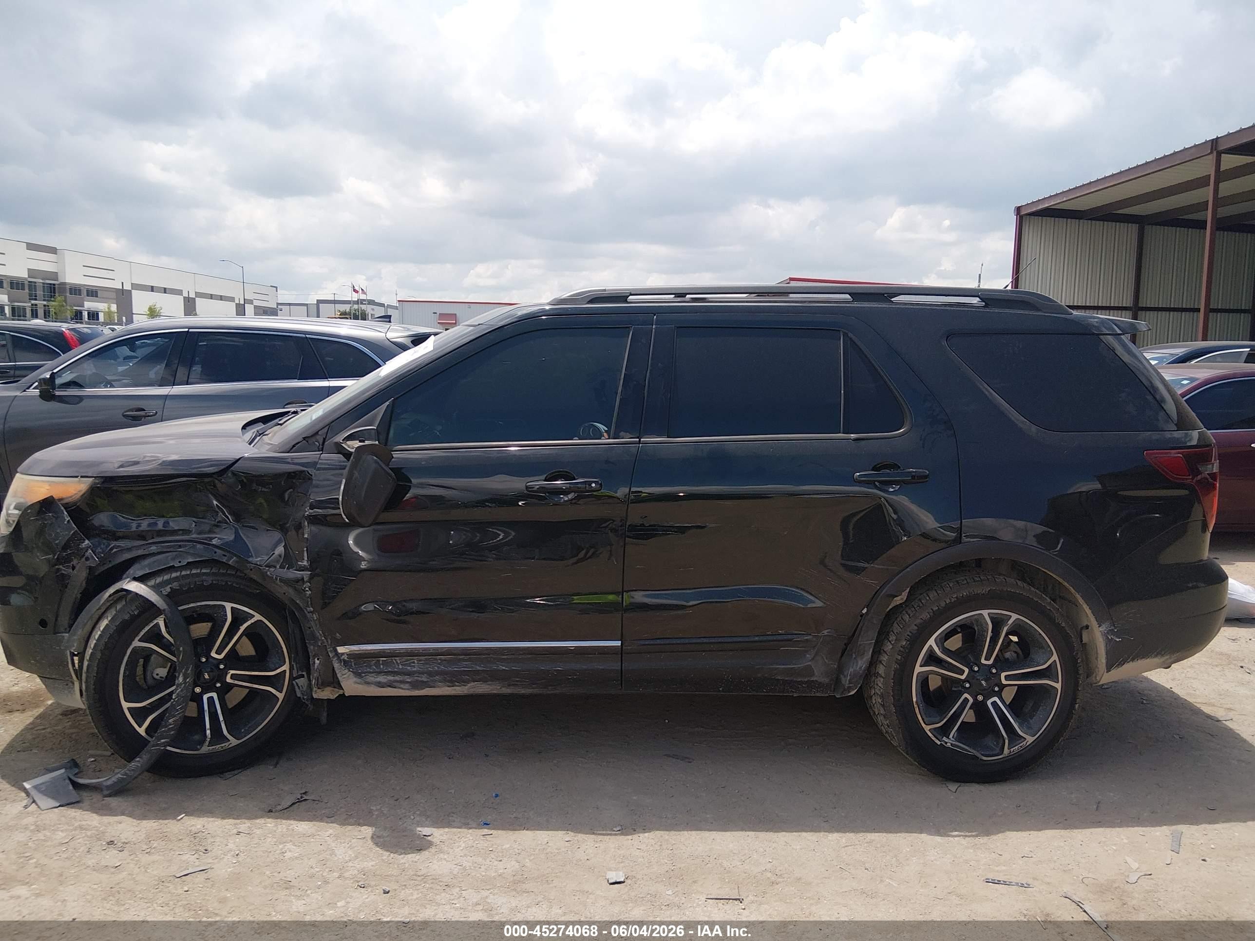 2015 Ford Explorer Sport Black vin: 1FM5K8GT1FGC37266
