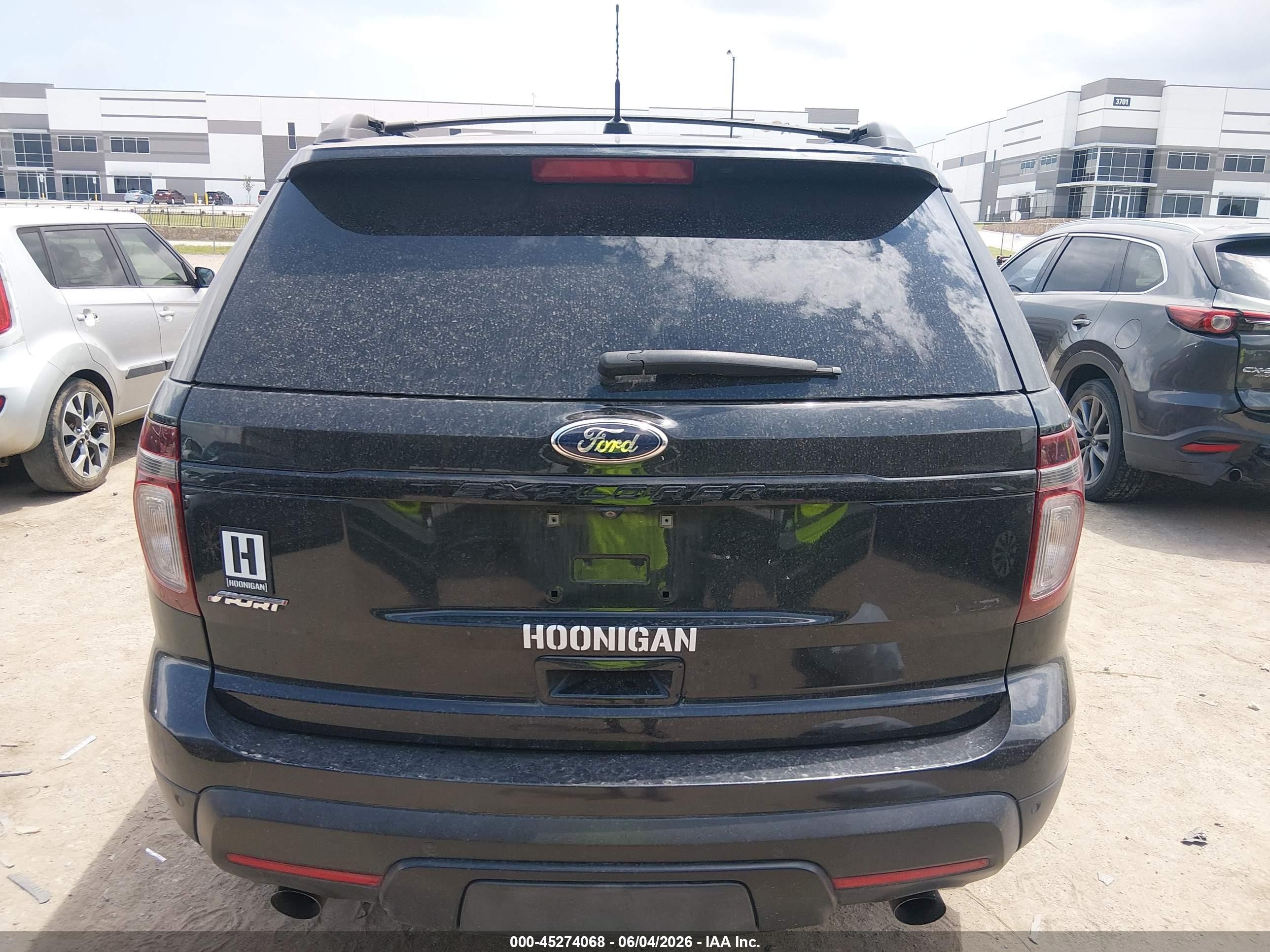 2015 Ford Explorer Sport Black vin: 1FM5K8GT1FGC37266