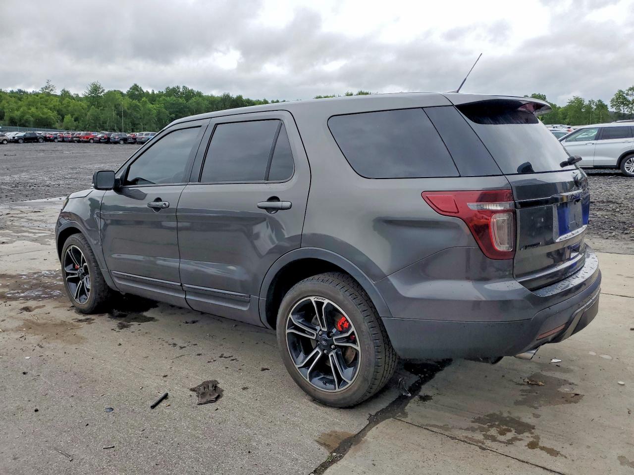 2015 Ford Explorer Sport Charcoal vin: 1FM5K8GT1FGC58697
