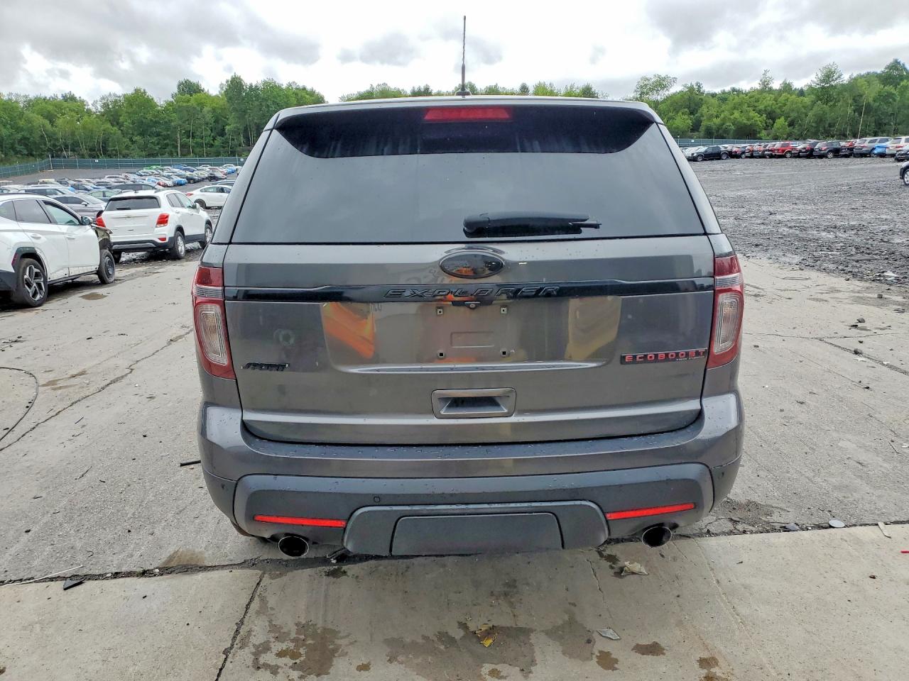 2015 Ford Explorer Sport Charcoal vin: 1FM5K8GT1FGC58697