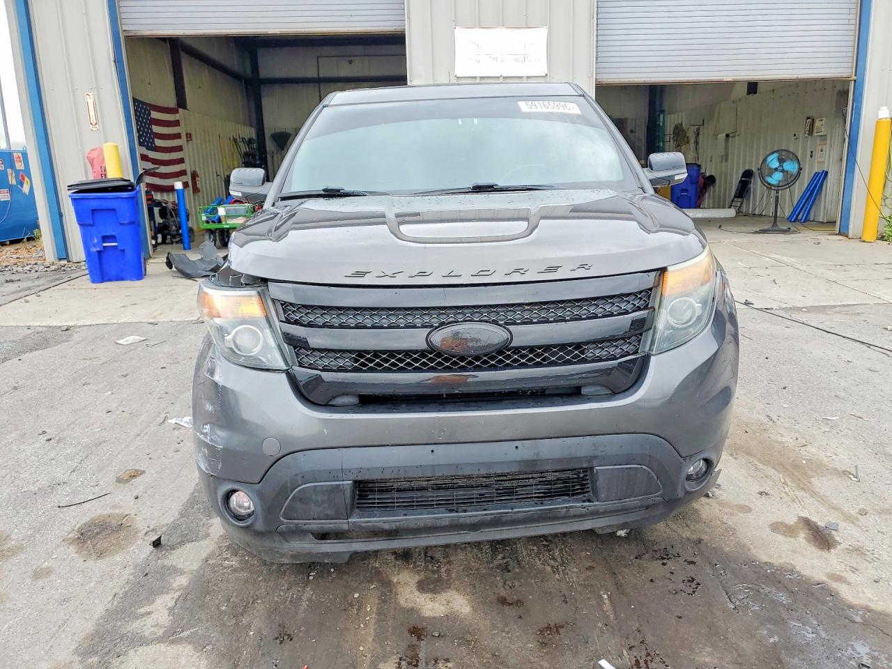 2015 Ford Explorer Sport Charcoal vin: 1FM5K8GT1FGC58697