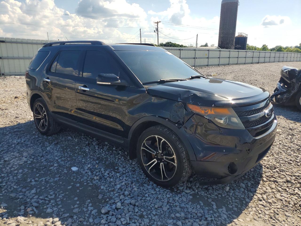 2013 Ford Explorer Sport Черный vin: 1FM5K8GT2DGB50666