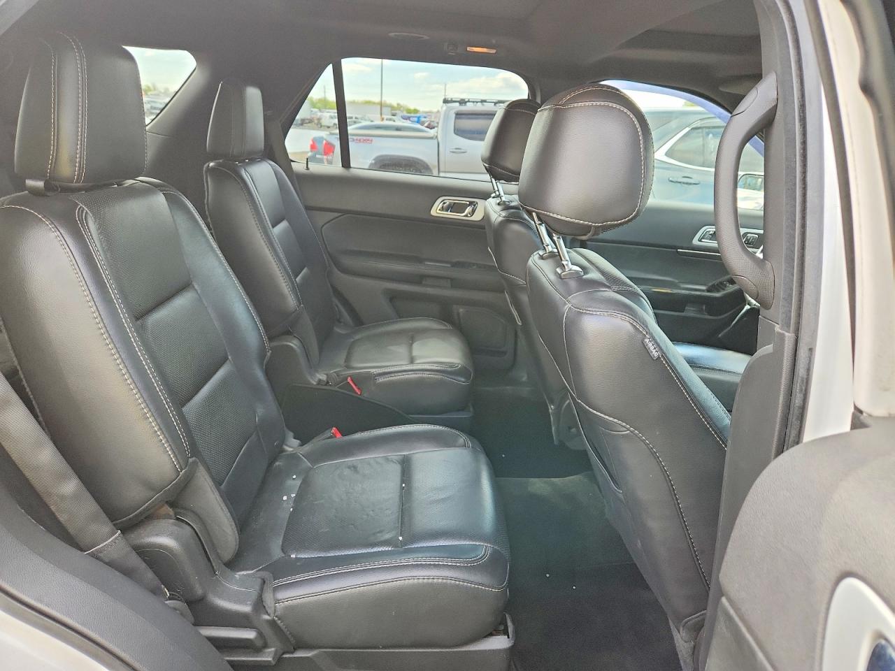 2014 Ford Explorer Sport White vin: 1FM5K8GT2EGA10196