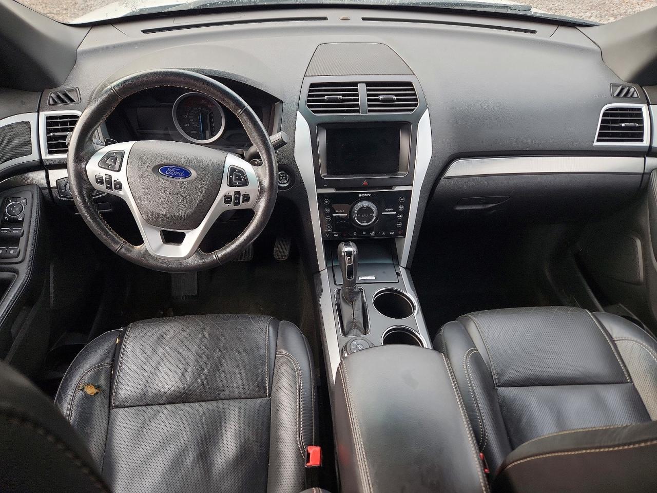 2014 Ford Explorer Sport White vin: 1FM5K8GT2EGA10716